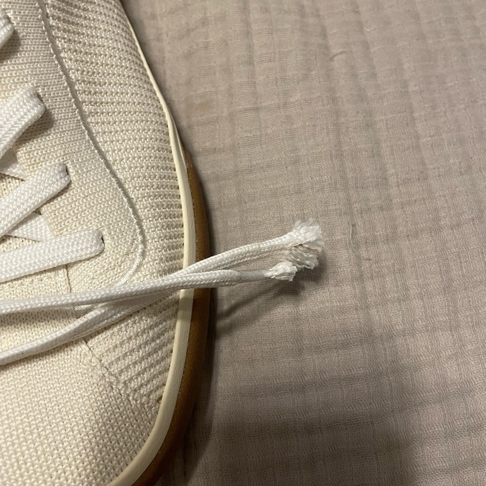 Rothy’s The Lace Up in Vanilla